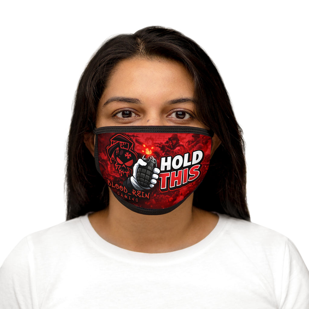 Hold This Face Mask — Blood Reign Gaming Red Grenade Gamer Mask