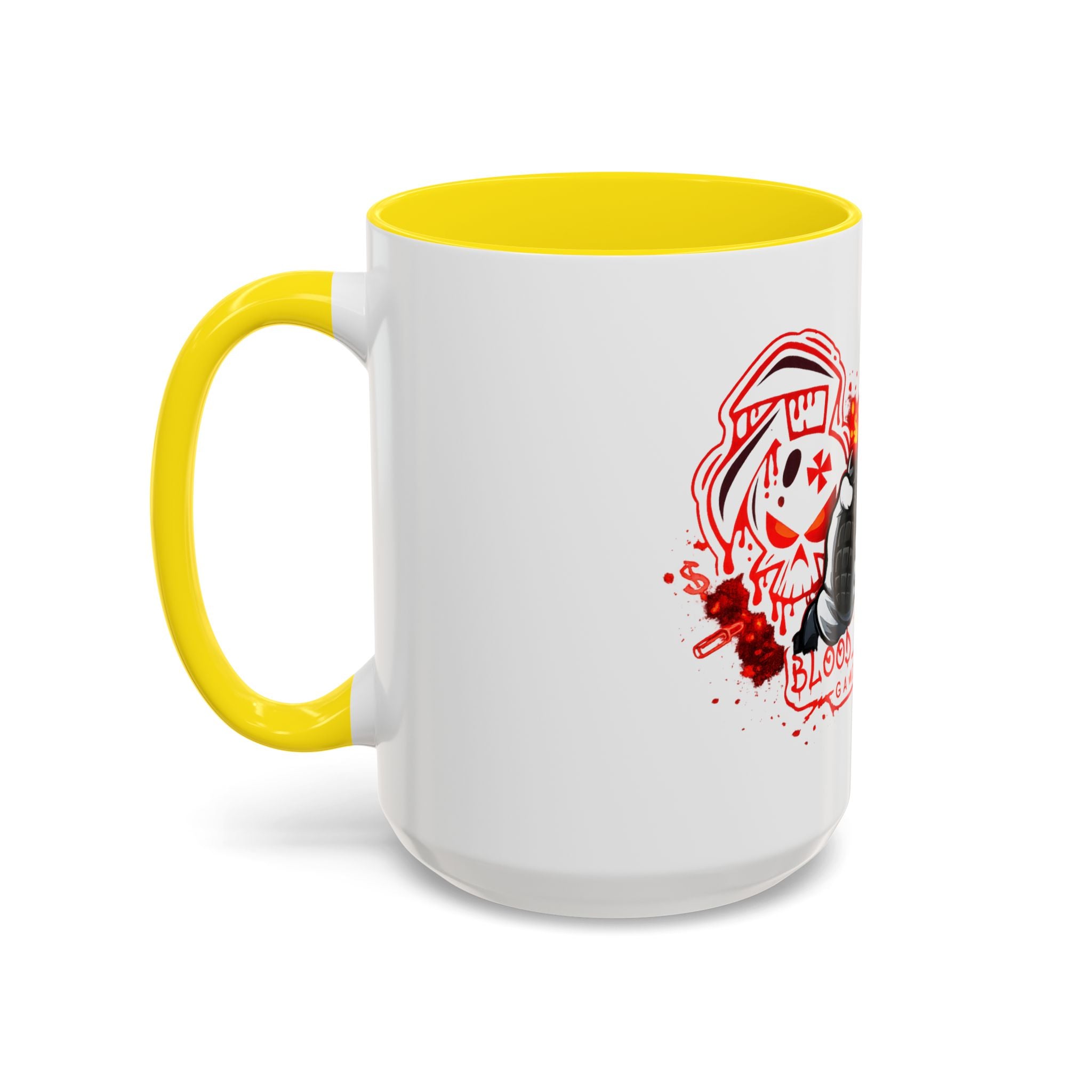 Gamer Grenade Coffee Mug – 'I Bomb This' Blood & Ruin Gaming Accent Mug (11/15oz)