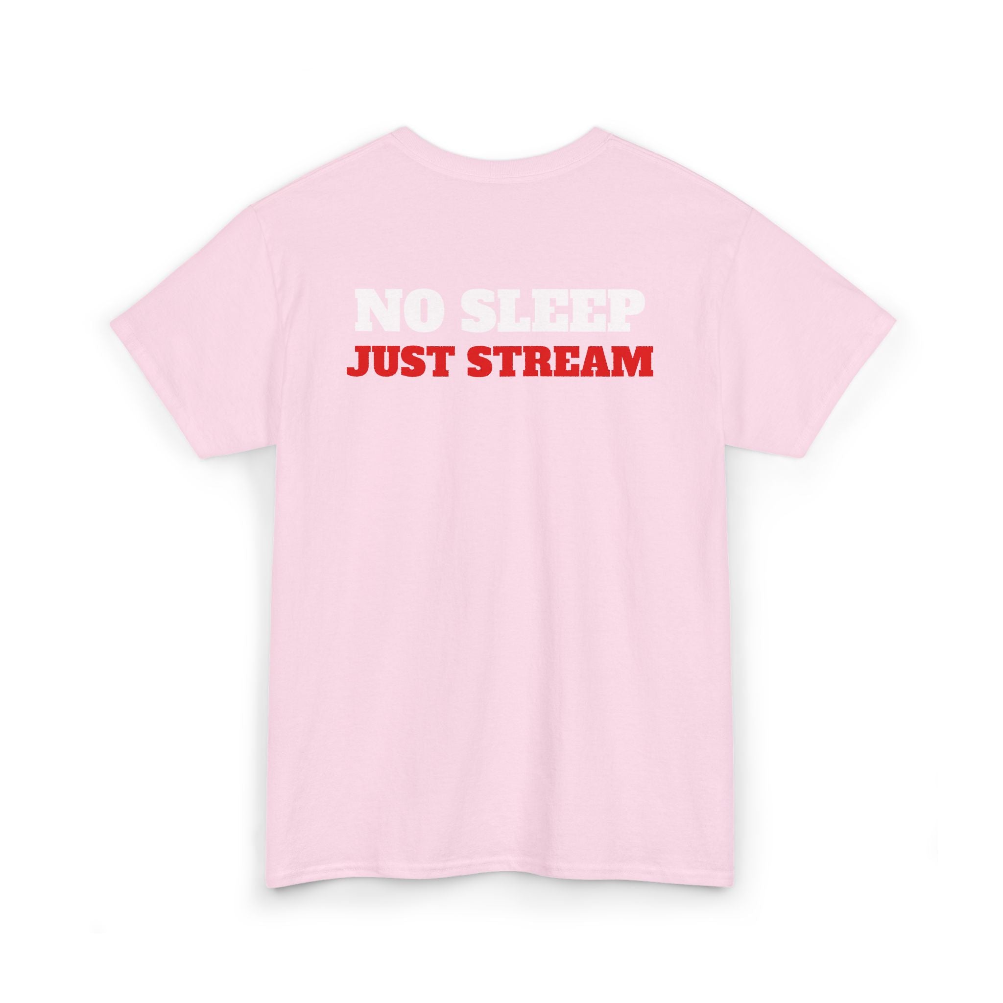 Gaming Tee — Blood Rein Skull Logo "Just Stream" Shirt