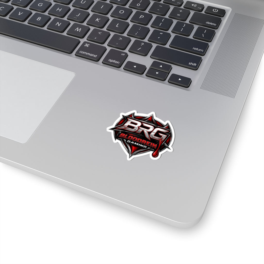 BloodRein Gaming BRG Kiss-Cut Sticker — Red & Black Esports Logo Decal
