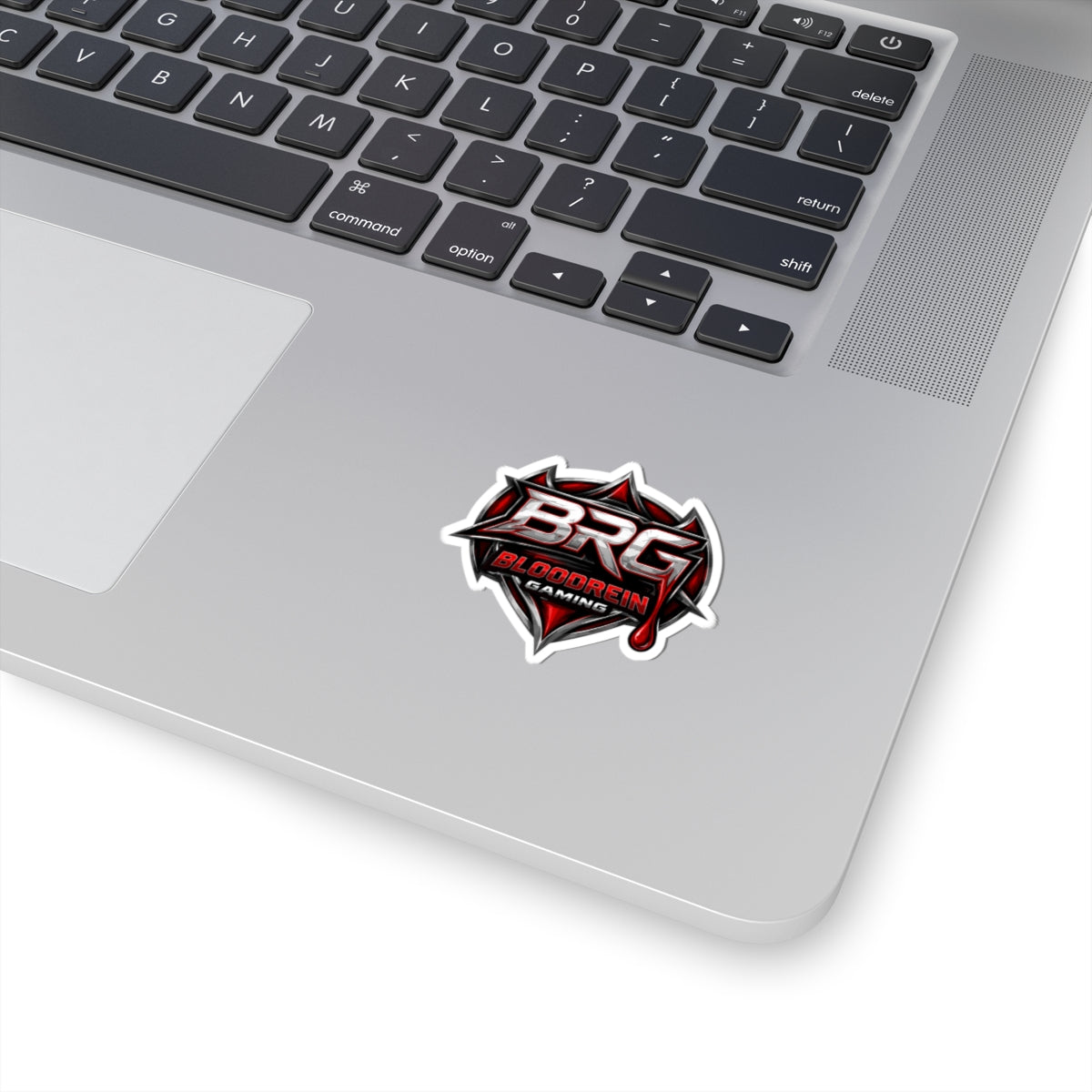 BloodRein Gaming BRG Kiss-Cut Sticker — Red & Black Esports Logo Decal