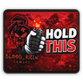 Hold This Gaming Mouse Pad — Red Grenade Esports Desk Mat