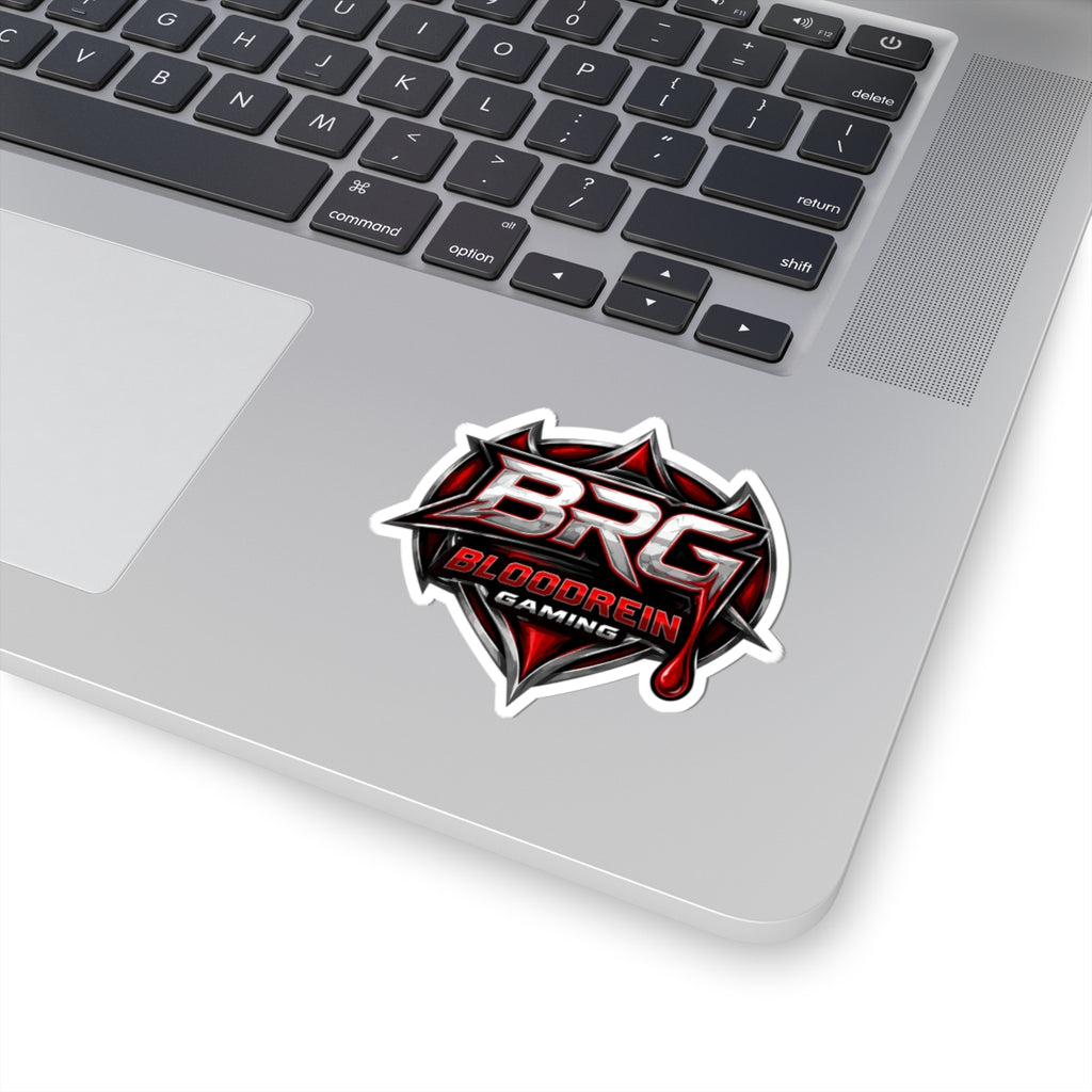 BloodRein Gaming BRG Kiss-Cut Sticker — Red & Black Esports Logo Decal