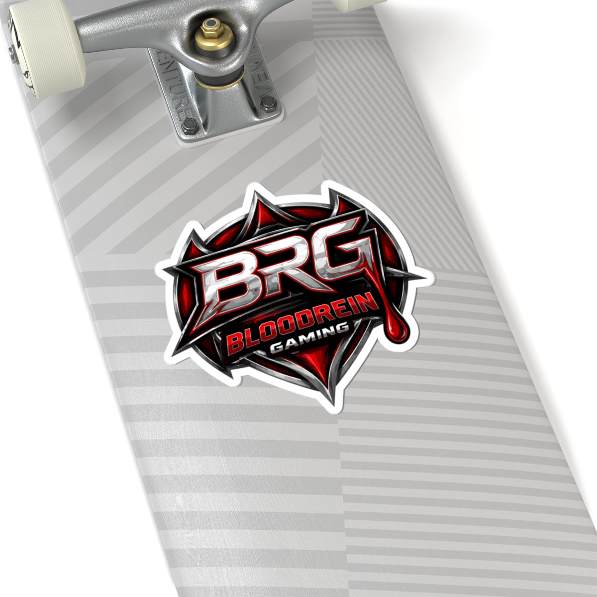 BloodRein Gaming BRG Kiss-Cut Sticker — Red & Black Esports Logo Decal