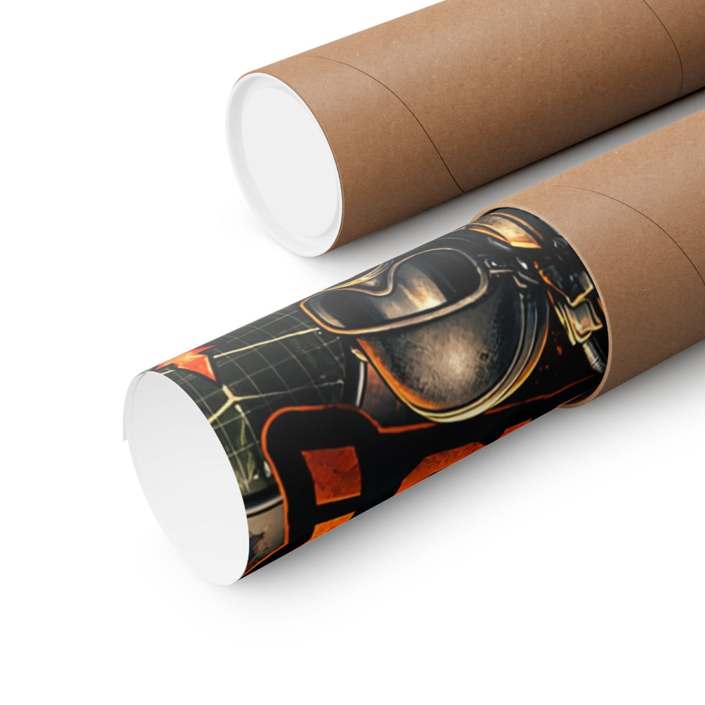 Where We Dropping? Matte Vertical Poster — Gaming Paratrooper Wall Art