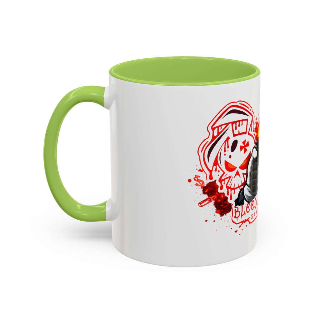 Gamer Grenade Coffee Mug – 'I Bomb This' Blood & Ruin Gaming Accent Mug (11/15oz)