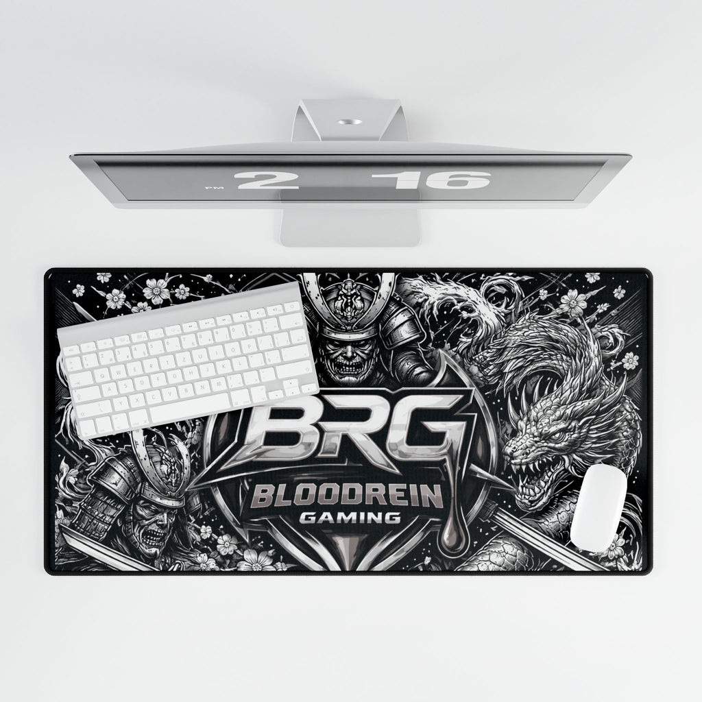 Gaming Desk Mat — BRG Bloodreign Samurai & Dragon Extended Mousepad