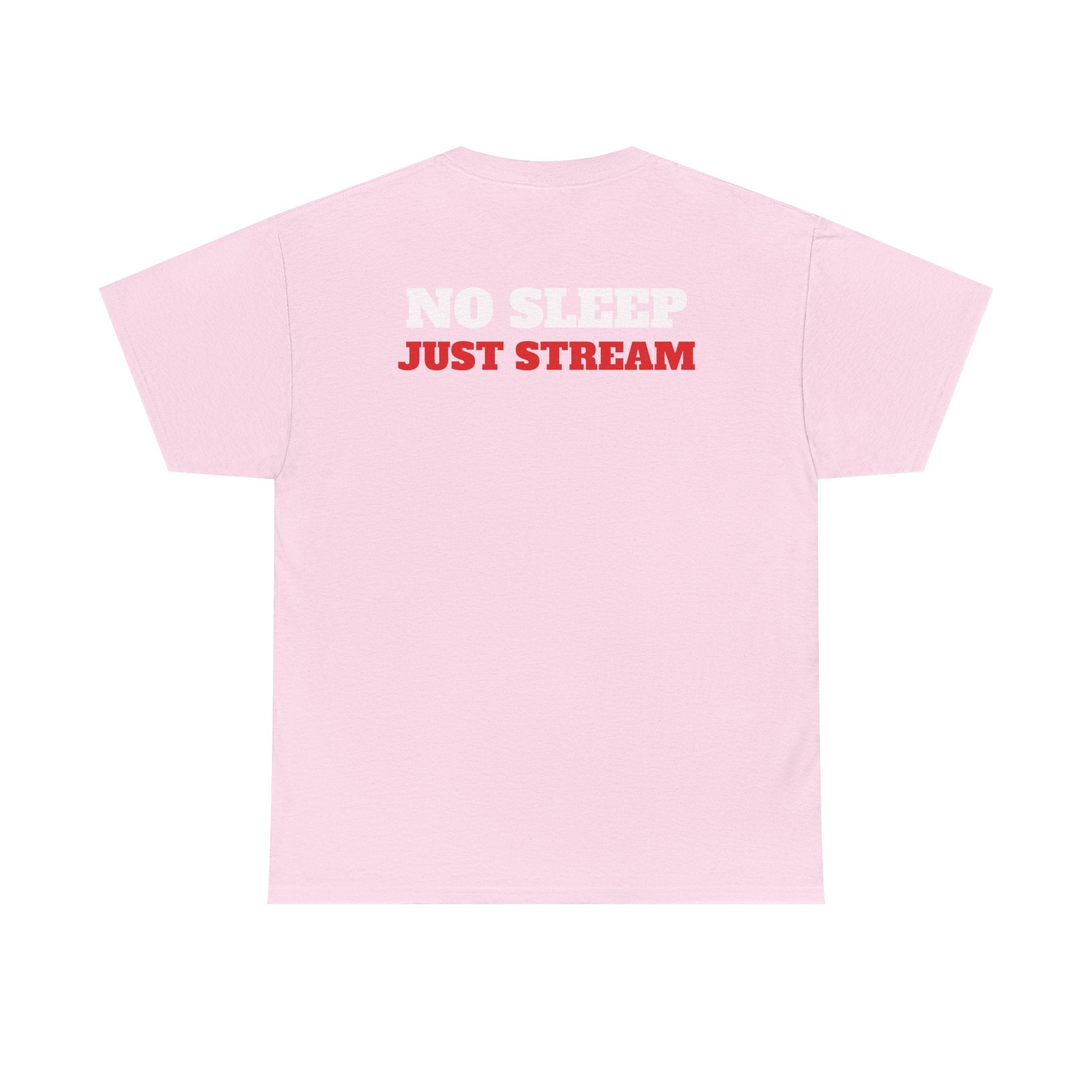 Gaming Tee — Blood Rein Skull Logo "Just Stream" Shirt