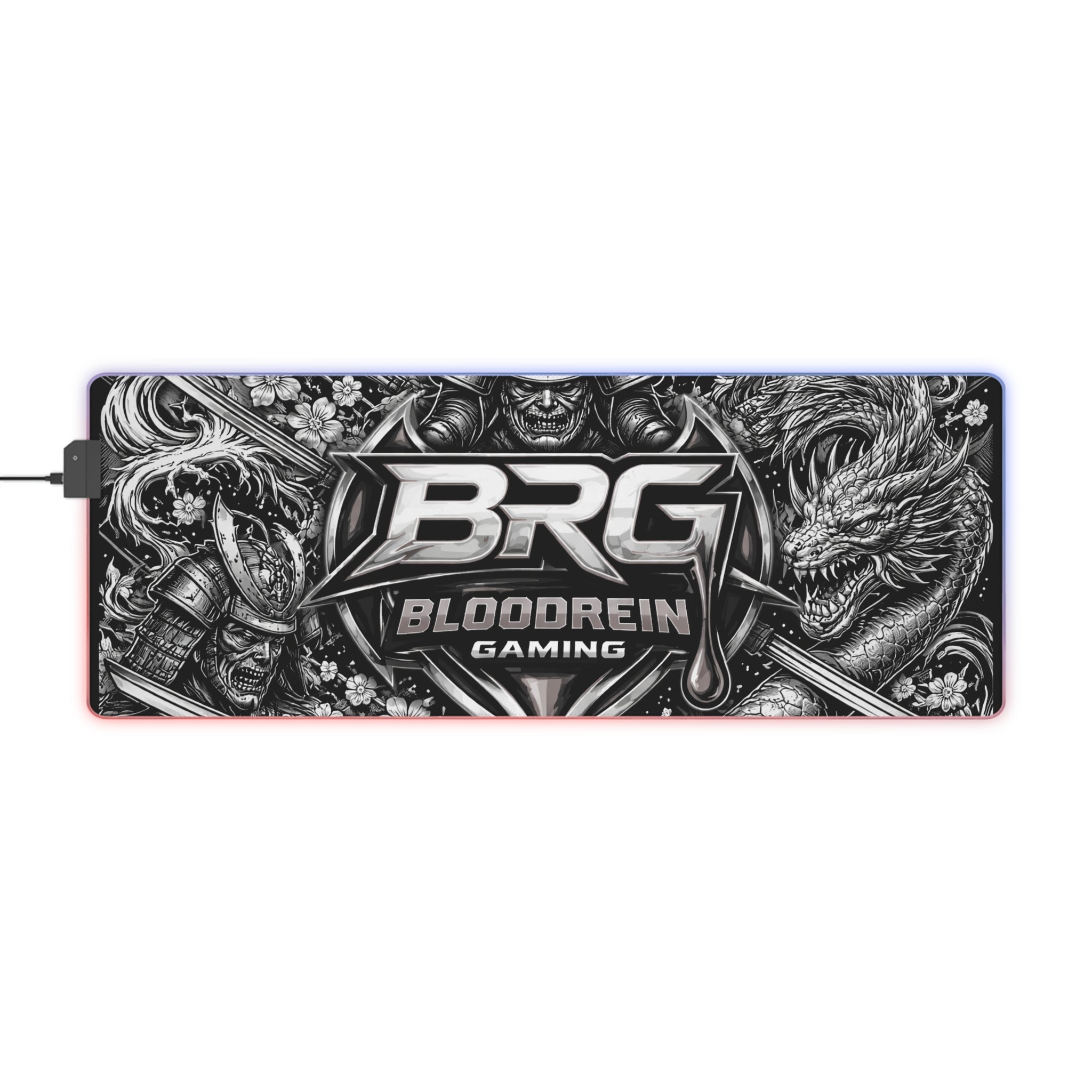 LED Gaming Mouse Pad — BRG BloodReign Gaming RGB Desk Mat