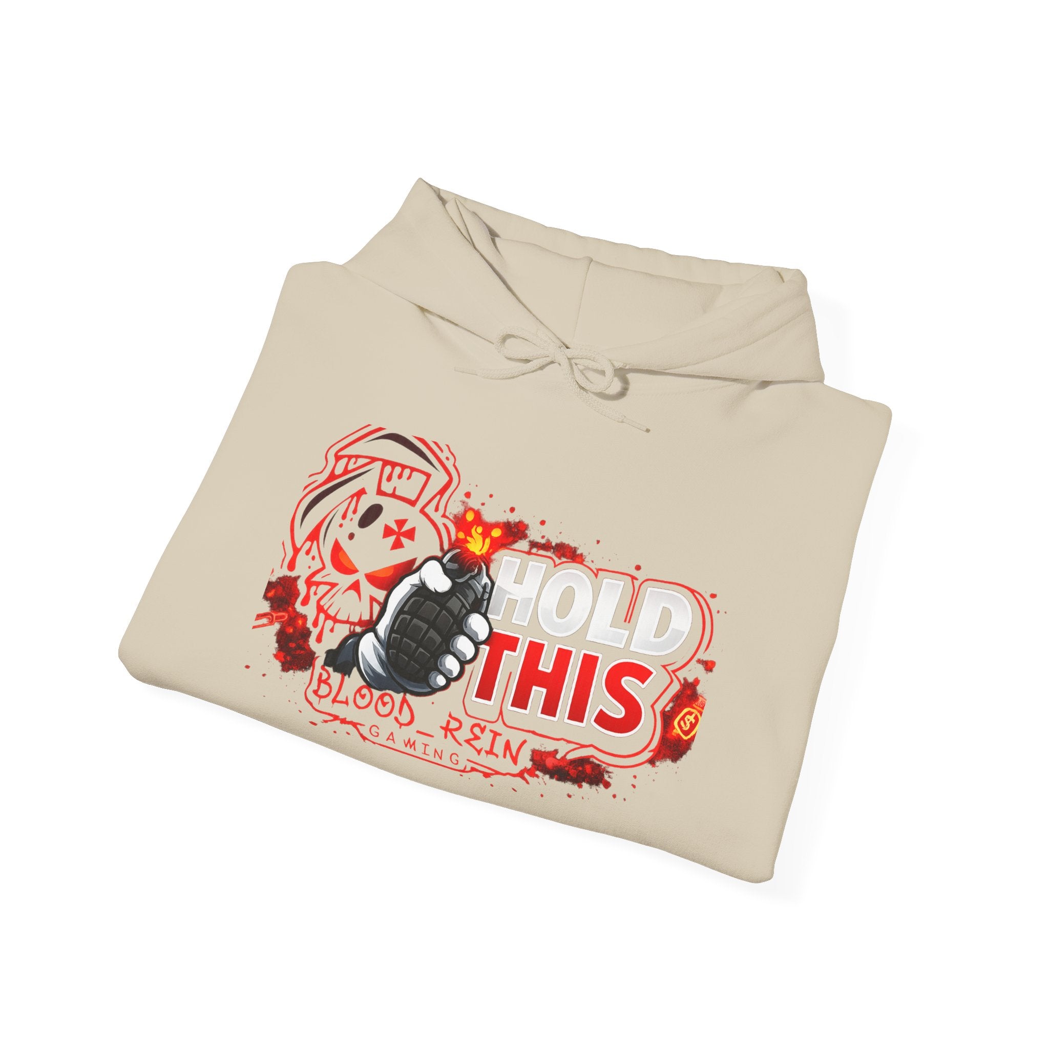 Gaming Hoodie — “Where We Dropping?” Graphic Hooded Sweatshirt