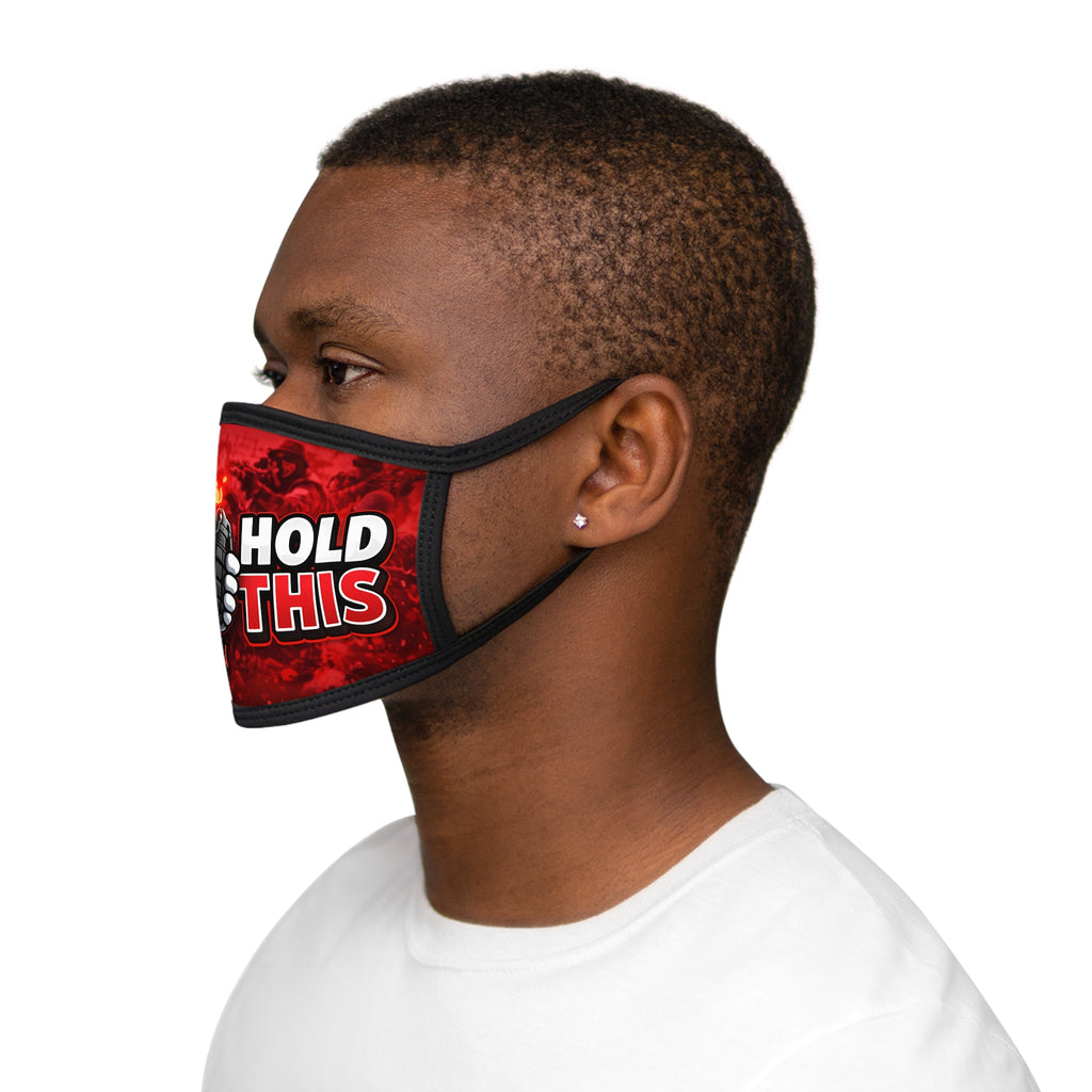 Hold This Face Mask — Blood Reign Gaming Red Grenade Gamer Mask