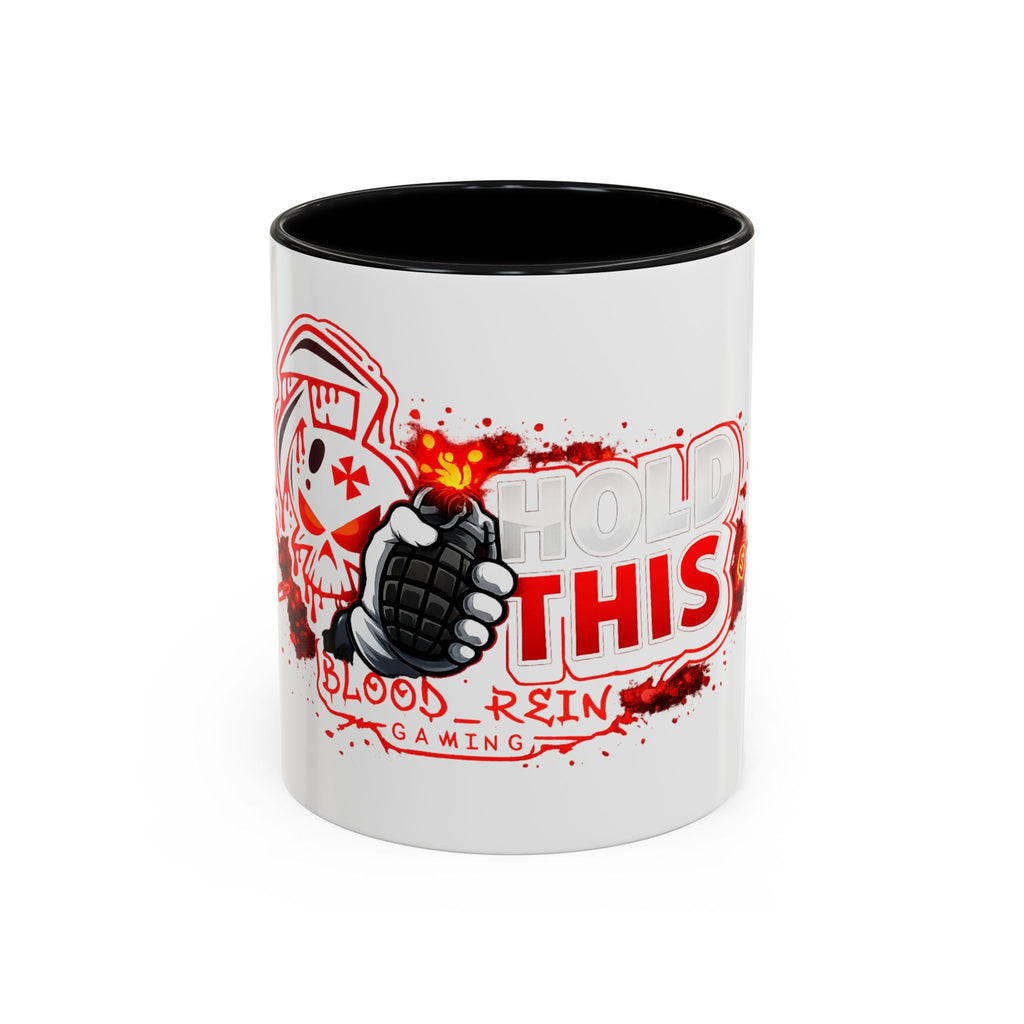 Gamer Grenade Coffee Mug – 'I Bomb This' Blood & Ruin Gaming Accent Mug (11/15oz)