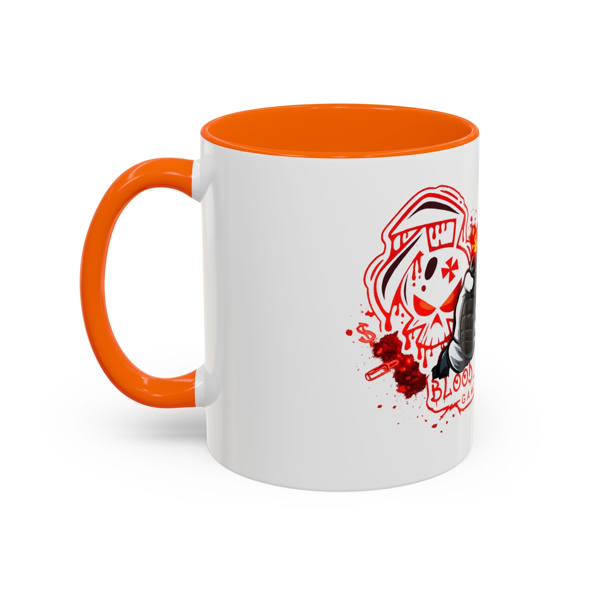 Gamer Grenade Coffee Mug – 'I Bomb This' Blood & Ruin Gaming Accent Mug (11/15oz)
