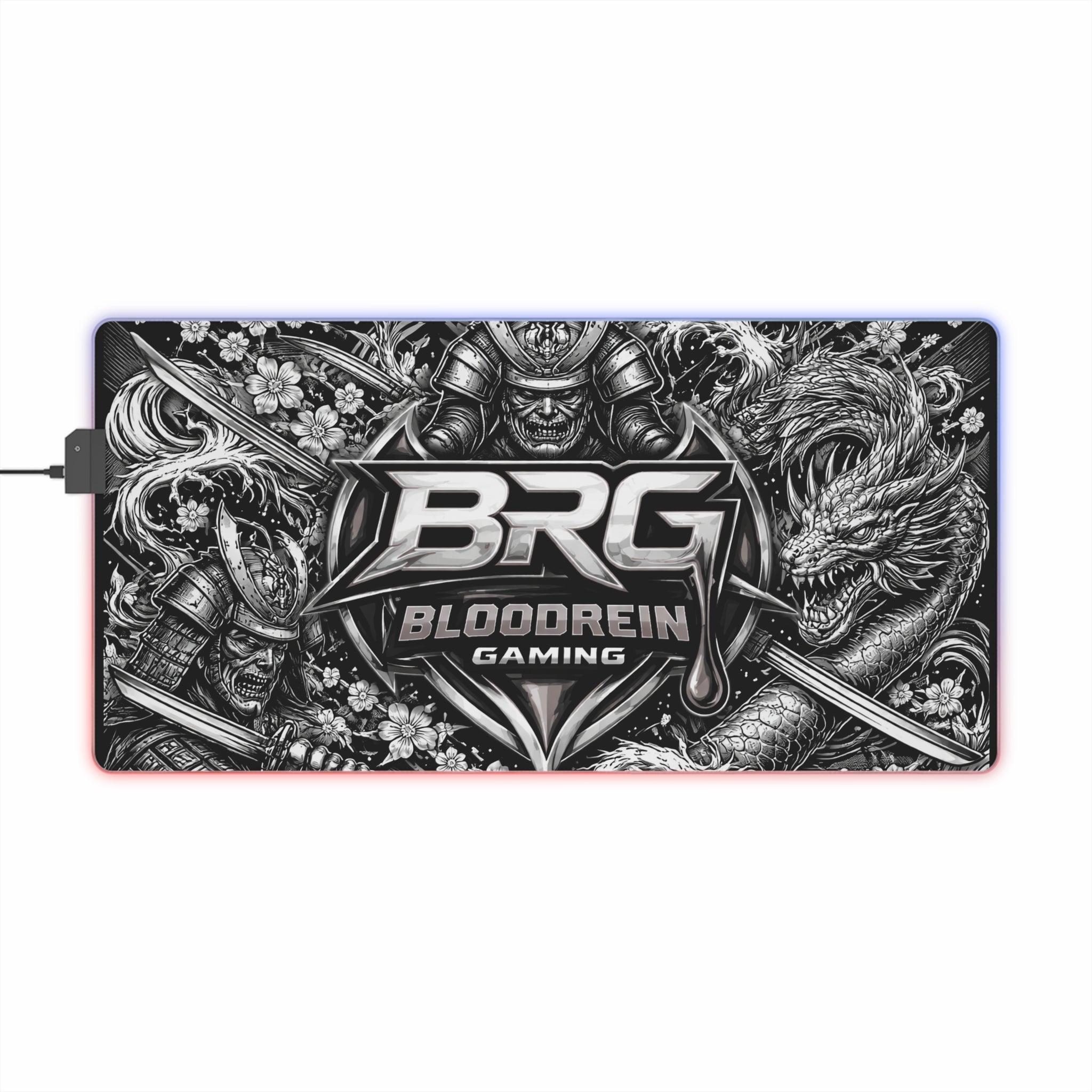 LED Gaming Mouse Pad — BRG BloodReign Gaming RGB Desk Mat