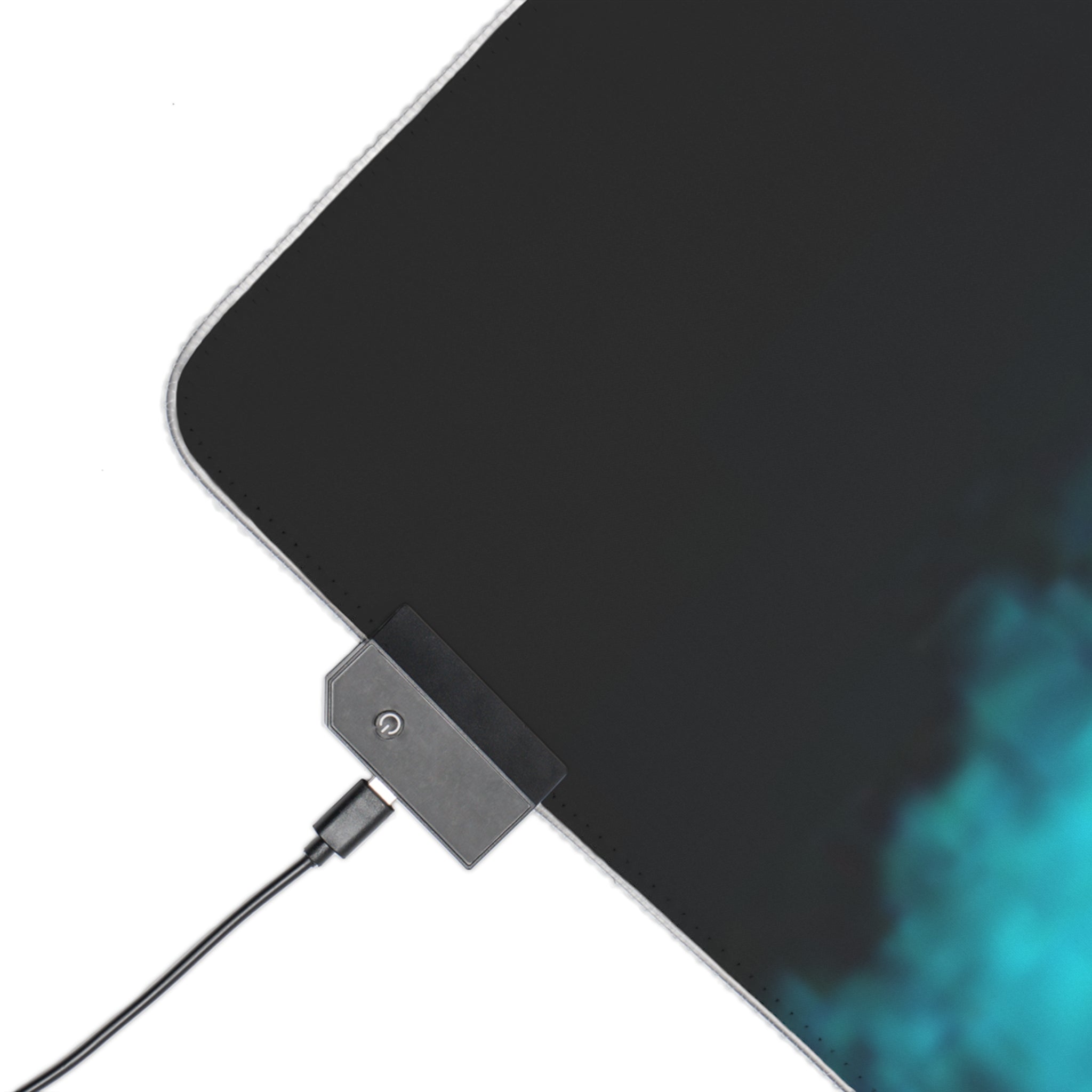 Retro Grid LED Gaming Mouse Pad — RGB Extended Desk Mat with Neon Vaporwave Design