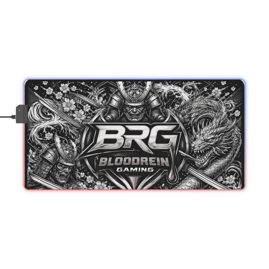 LED Gaming Mouse Pad — BRG BloodRein Gaming RGB Desk Mat (Large)