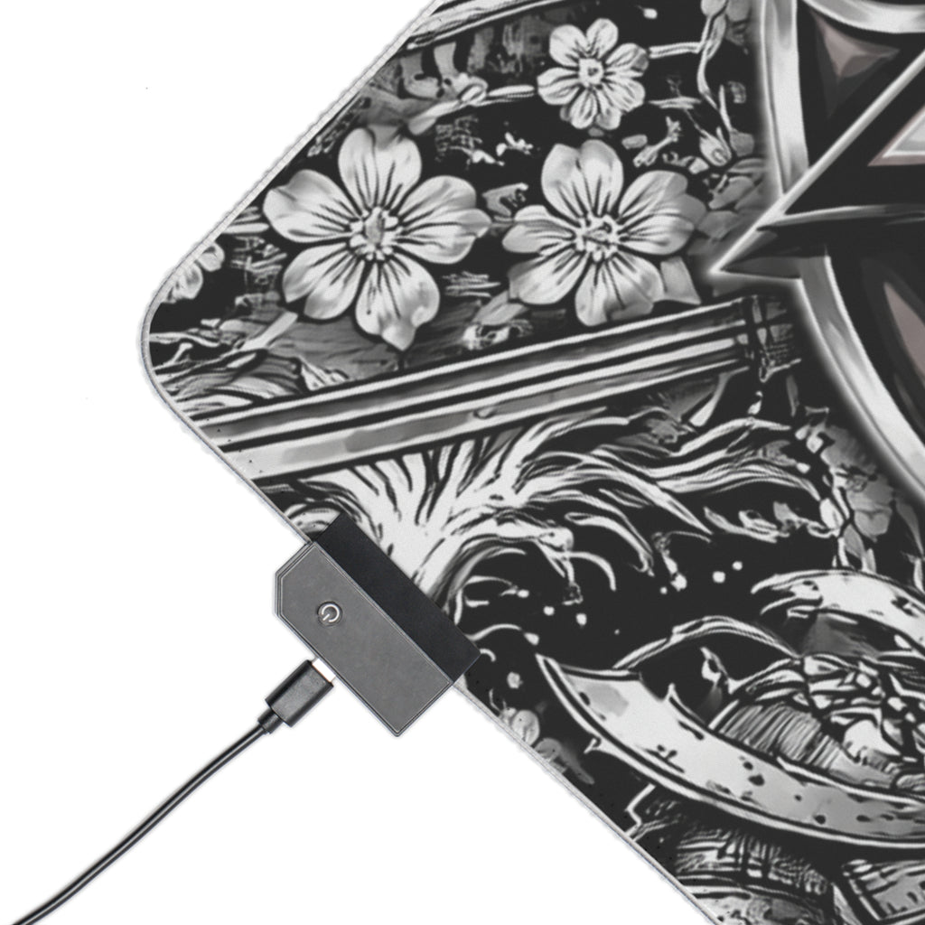 LED Gaming Mouse Pad — BRG BloodReign Gaming RGB Desk Mat