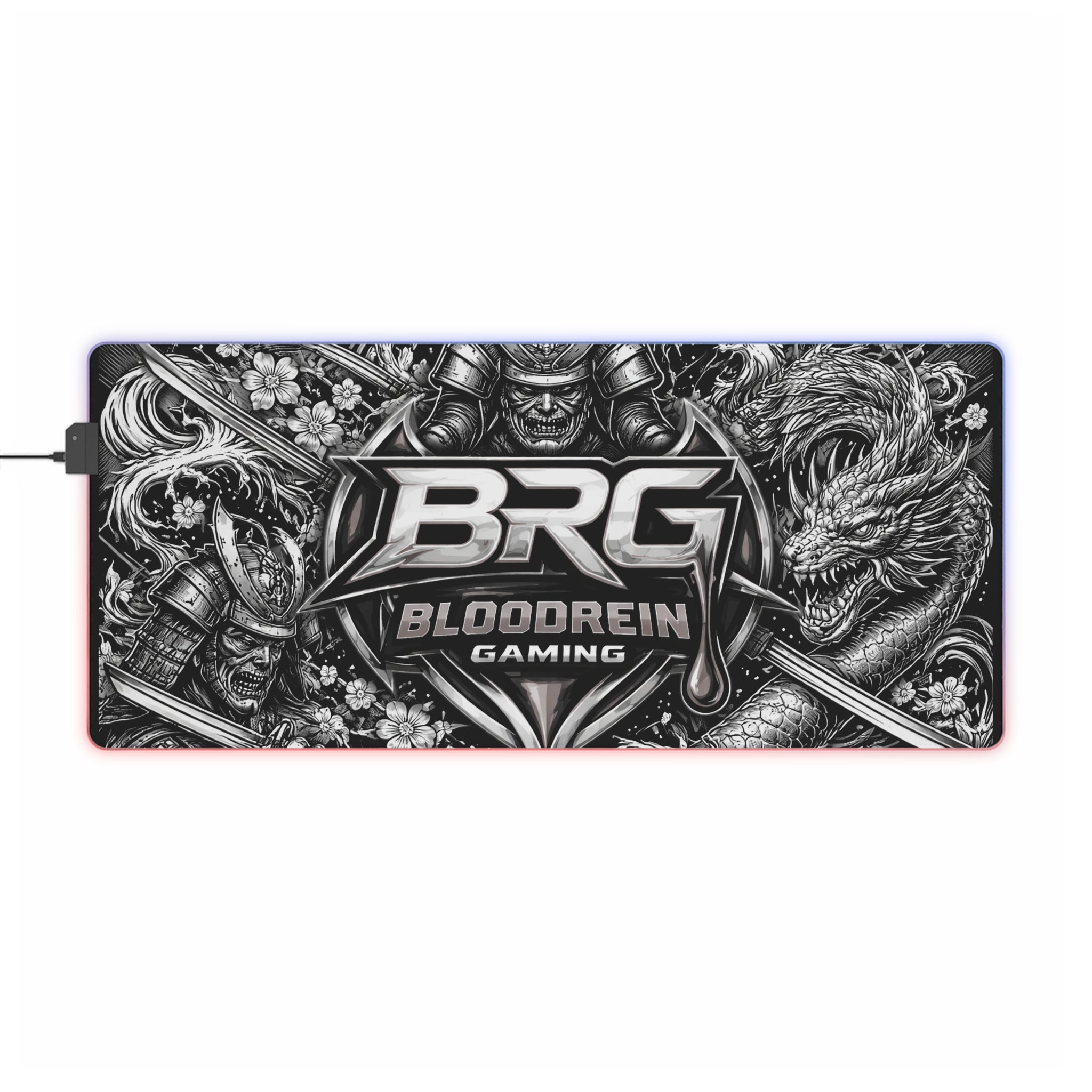 LED Gaming Mouse Pad — BRG BloodReign Gaming RGB Desk Mat